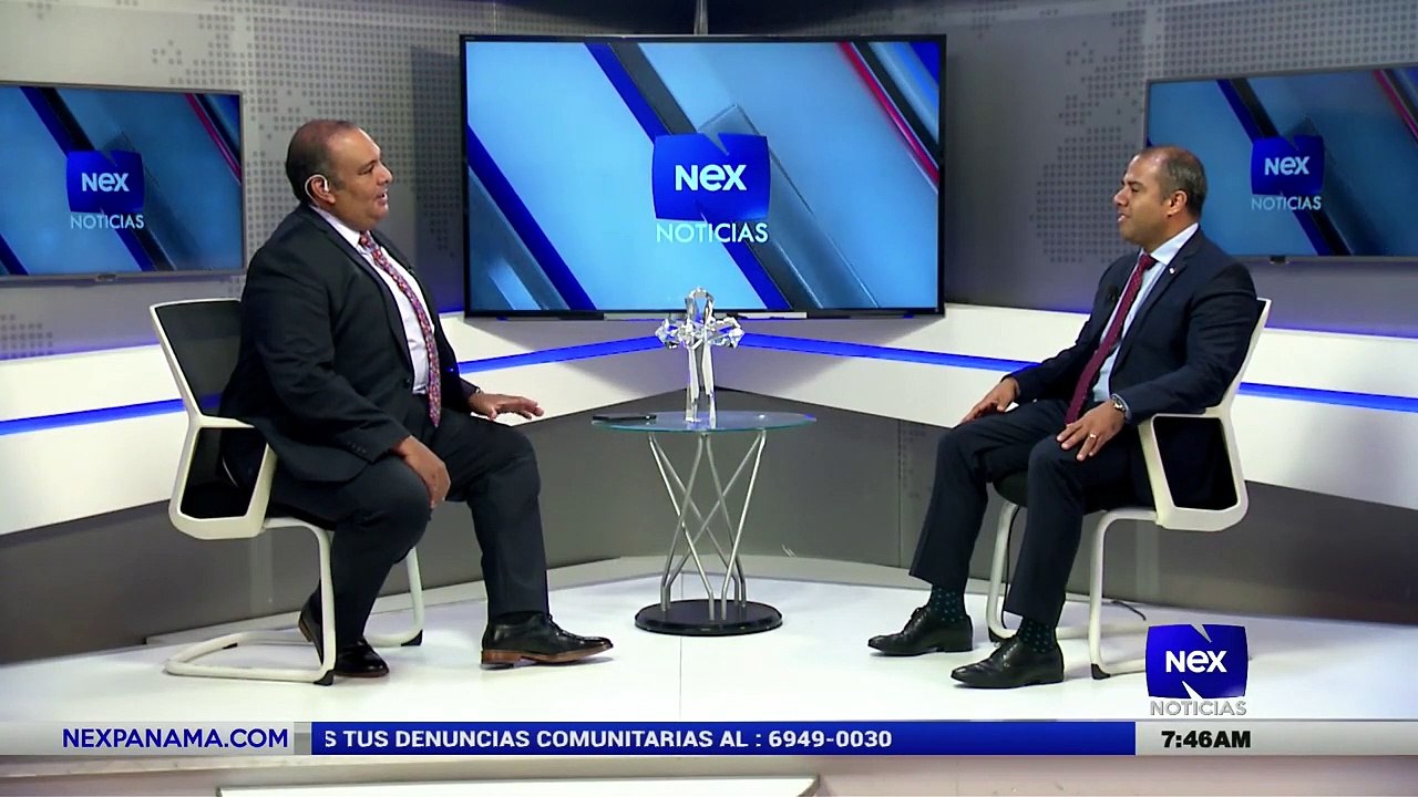 Entrevista a Noriel Arauz, Administrador de la Autoridad Marítima de Panamá - Nex Noticias
