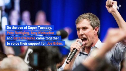 Biden Gets Endorsements From Buttigieg, Klobuchar and O’Rourke