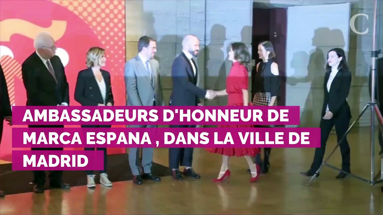 La reine Letizia d'Espagne recycle sa jupe léopard pour un look à la fois sexy et sophistiqué