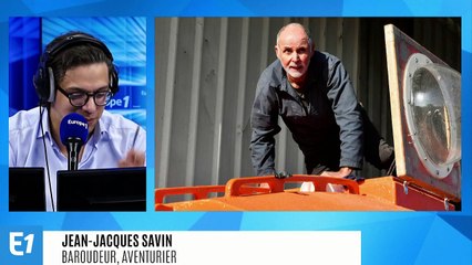 A 73 ans, Jean-Jacques Savin se prépare à traverser le Pacifique en tonneau