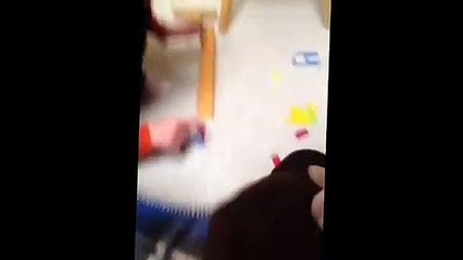 Maxime et Noémie font tomber leur parcours de domino