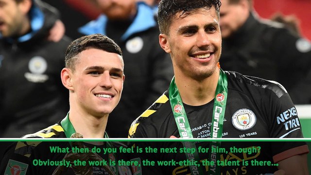 Foden can 'reach whatever he wants' - Guardiola