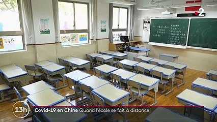 Covid-19 : en Chine, l'enseignement se fait à distance