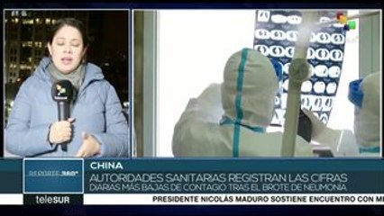 Disminuyen nuevos casos de coronavirus en China