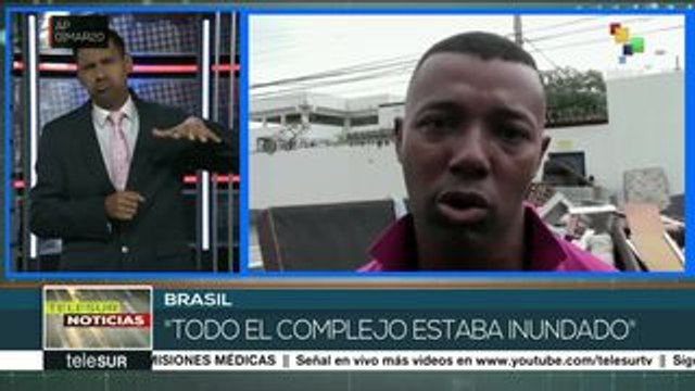 Brasil: fuertes lluvias dejan 4 muertos en Río de Janeiro