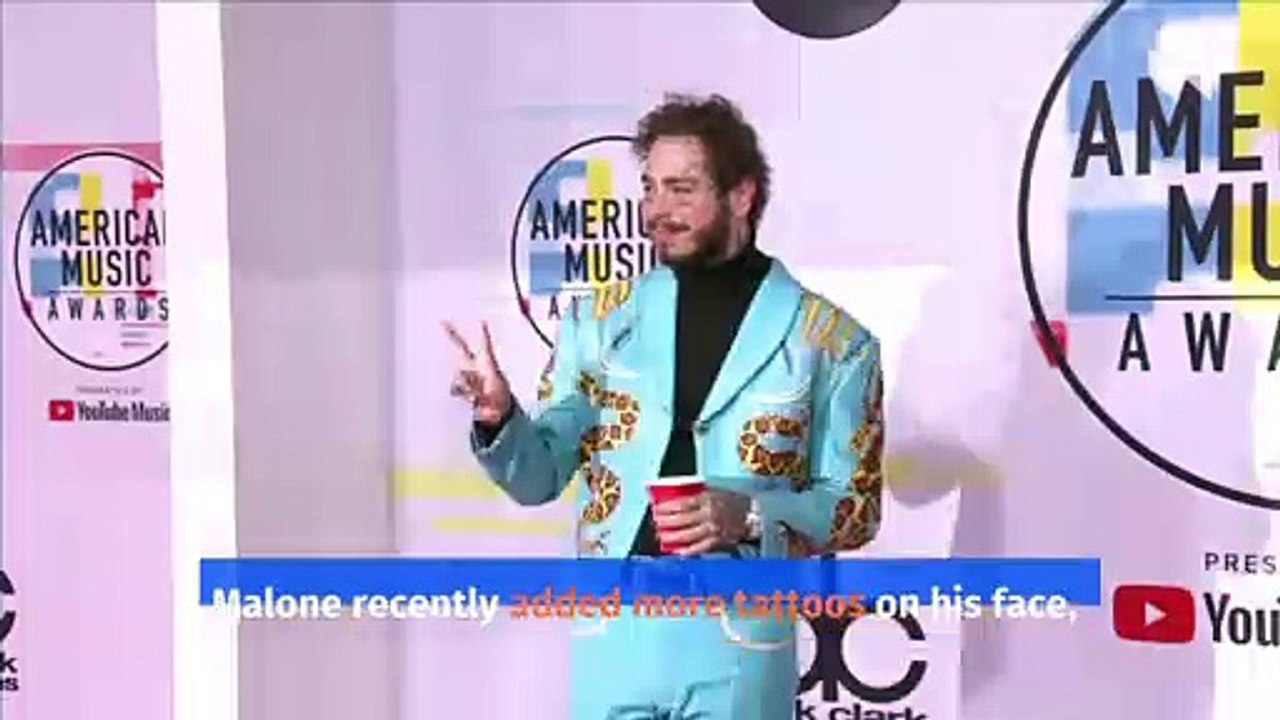 Post Malone Reveals His Face Tattoos Are Due to Being 'Ugly'