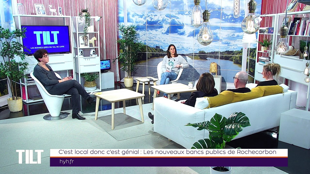 TILT - 03/03/2020 Partie 2 - C’est local donc c’est génial : les nouveaux bancs publics de Rochecorbon