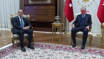 Ankara cumhurbaşkanı erdoğan, ingiltere dışişleri bakanı dominic raab'ı kabul etti