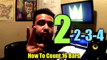 How To Count and Write 16 Bars in Rap   CurtissKingBeats.com