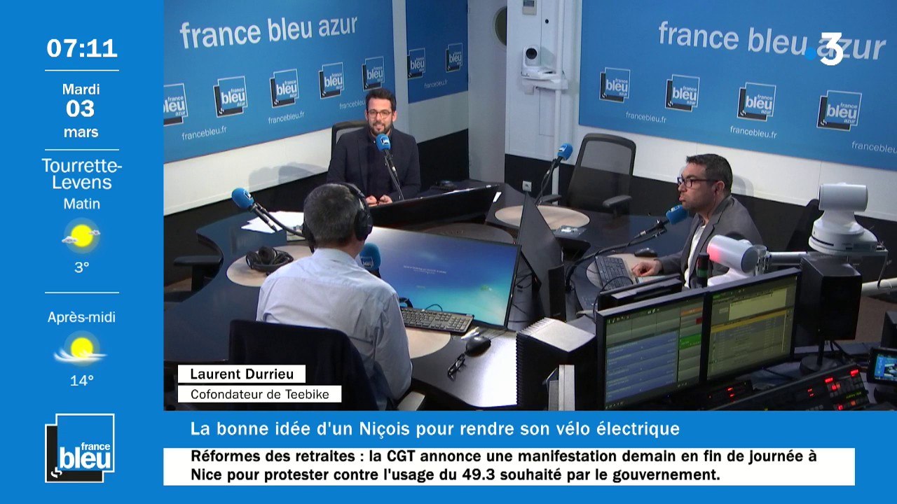 La bonne idée d'un niçois pour transformer votre vieille bicyclette en un vélo électrique
