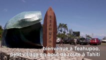 JO-2024: Teahupoo, petit village de Tahiti au cœur de la vague