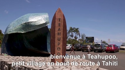 JO-2024: Teahupoo, petit village de Tahiti au cœur de la vague