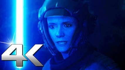 STAR WARS 9 "Luke VS Leia" Fight Scene