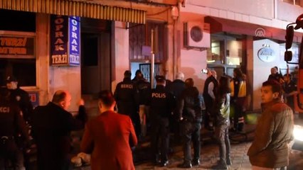 Bir binada çıkan yangında biri bebek 6 kişi dumandan etkilendi