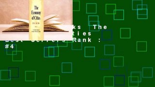 About For Books  The Economy Of Cities  Best Sellers Rank : #4