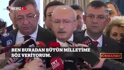 Kılıçdaroğlu'ndan skandal sözler!