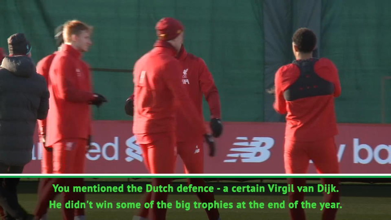 Van Dijk puts Reds success over 'fake' Ballon d...