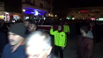 Konya beyşehir'de idlib şehitleri için yürüyüş