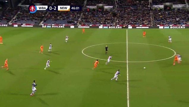 Valentino Lazaro Goal - West Bromwich Albion vs Newcastle United 0-3 03/03/2020