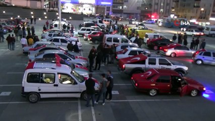 Mehmetçiğe destek konvoyu