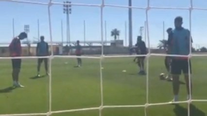 La bronca de Eder Sarabia con los jugadores de Las Palmas (vía La Provincia)