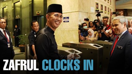NEWS: Zafrul clocks in as Finance Minister
