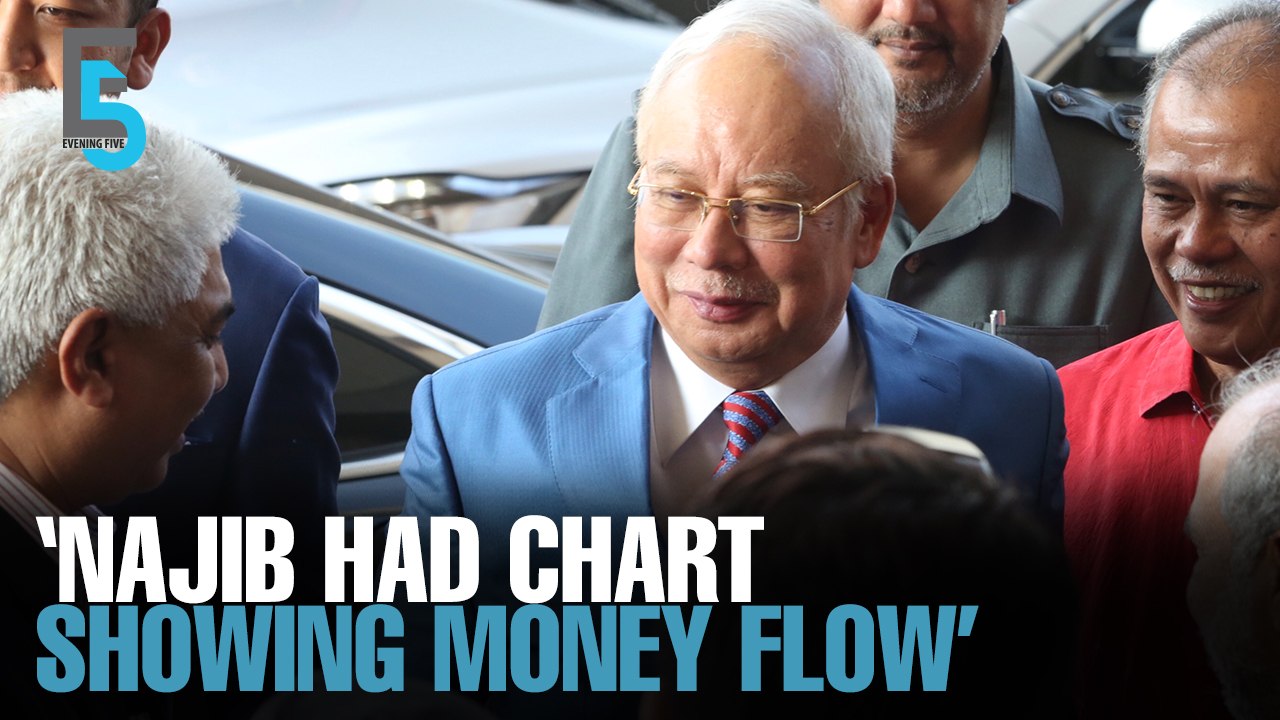 EVENING 5: Najib had money trail chart, says witness