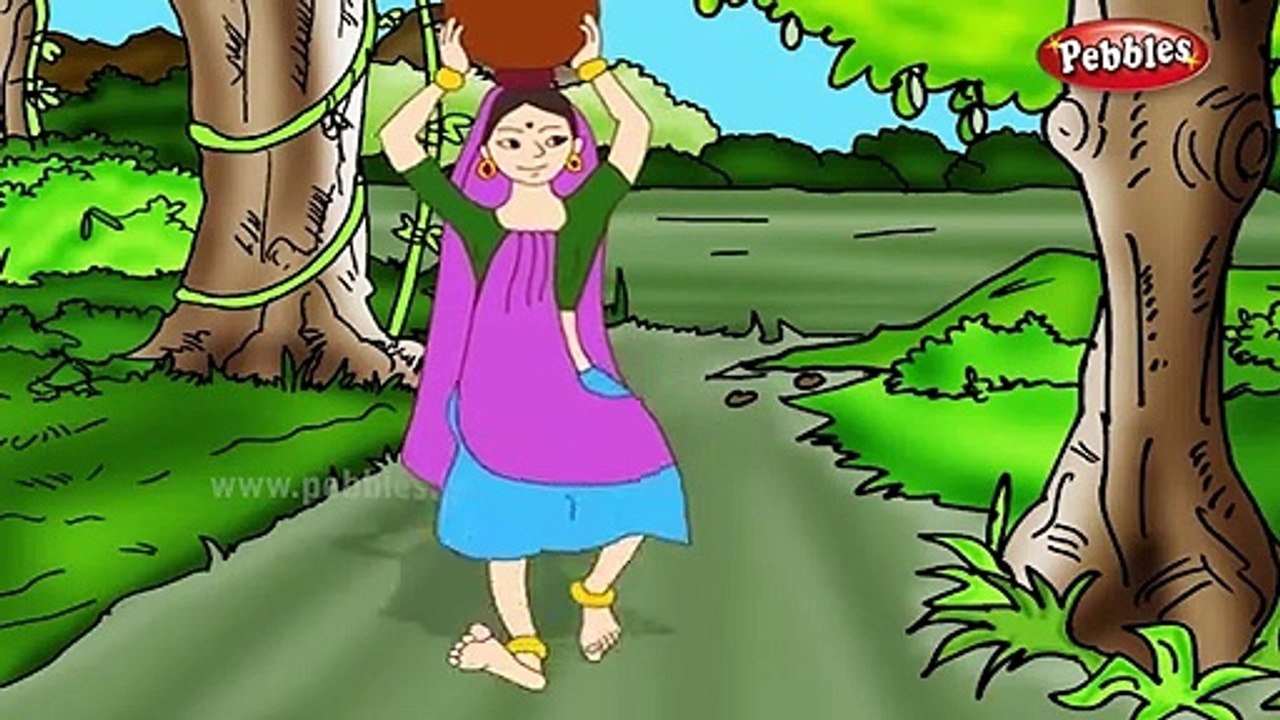 Milkmaid and her Jug of Milk - Aesop Fables in Hindi - Aesop Hindi Moral Stories For Kids