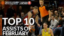 Turkish Airlines EuroLeague, Top 10 Assists of February!