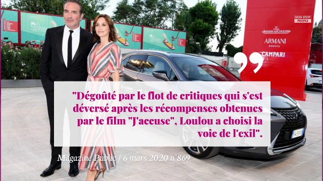 Nathalie Péchalat pousse un coup de gueule, Jean Dujardin lui répond avec humour