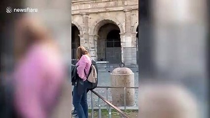 UK tourist documents what it's like in Rome during nationwide coronavirus lockdown