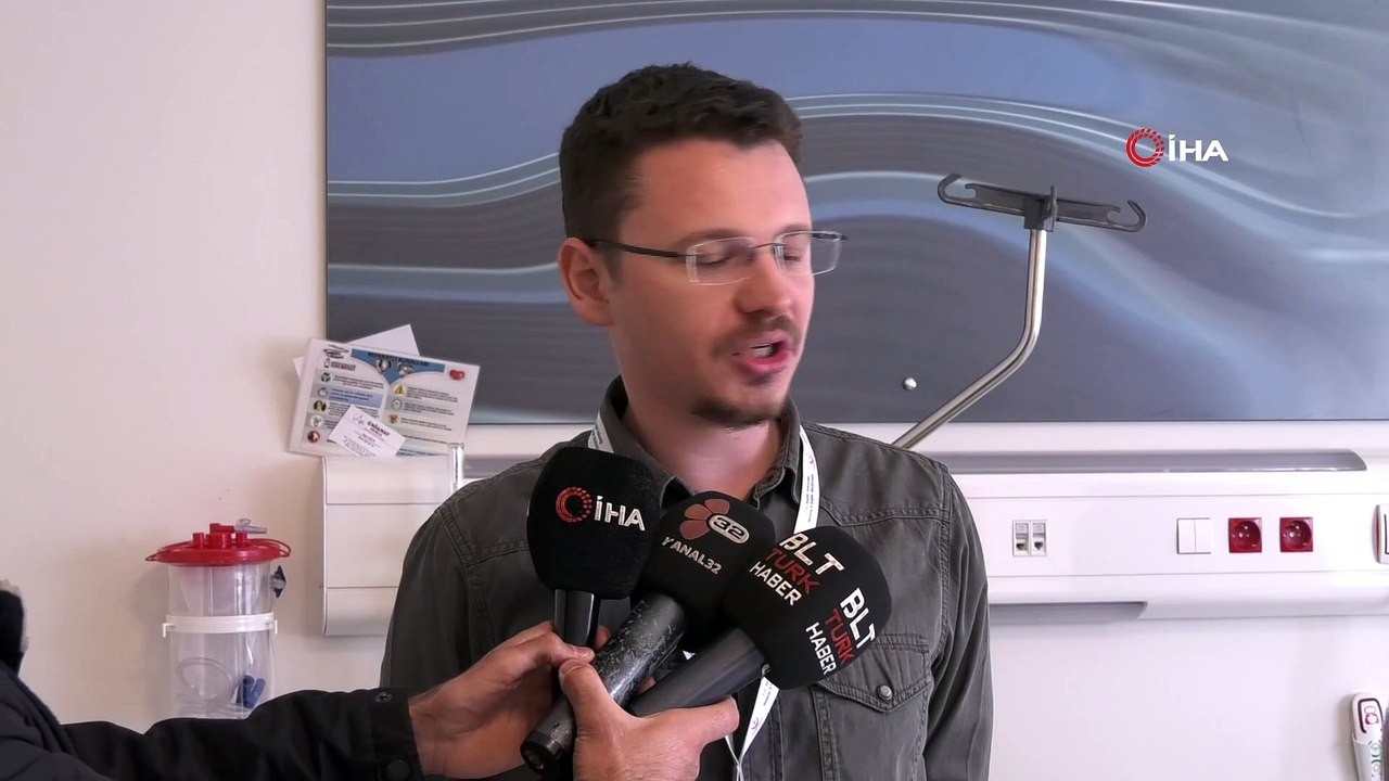 Kalbi duran ve kalp masajında göğüs kafesi kırılan hasta sağlığına kavuştu