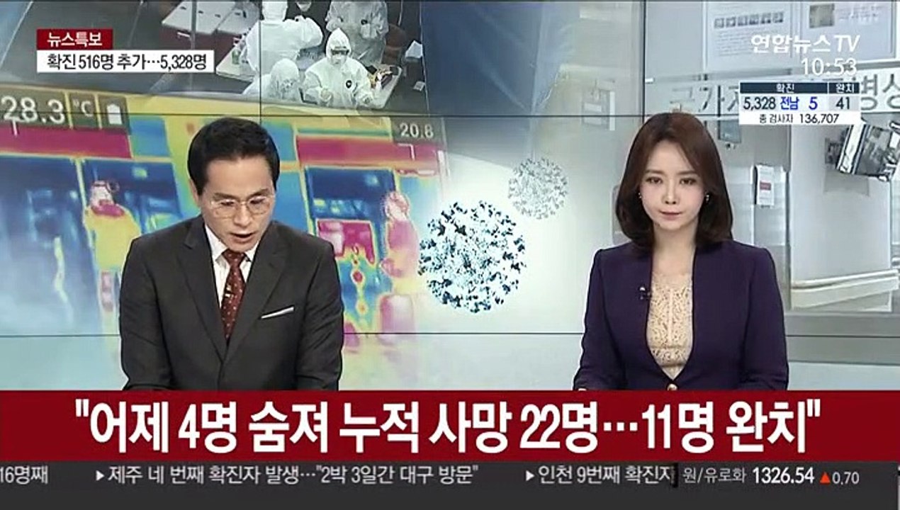 [속보] 코로나19 사망자 대구서 1명 늘어…국내 33번째