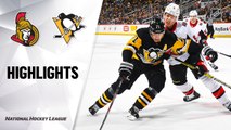 NHL Highlights | Senators @ Penguins 3/03/2020