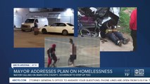 Mayor address Phoenix homelessness problem, councilman calls for more transparency