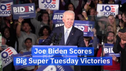 Joe Biden Scores Big Super Tuesday Victories