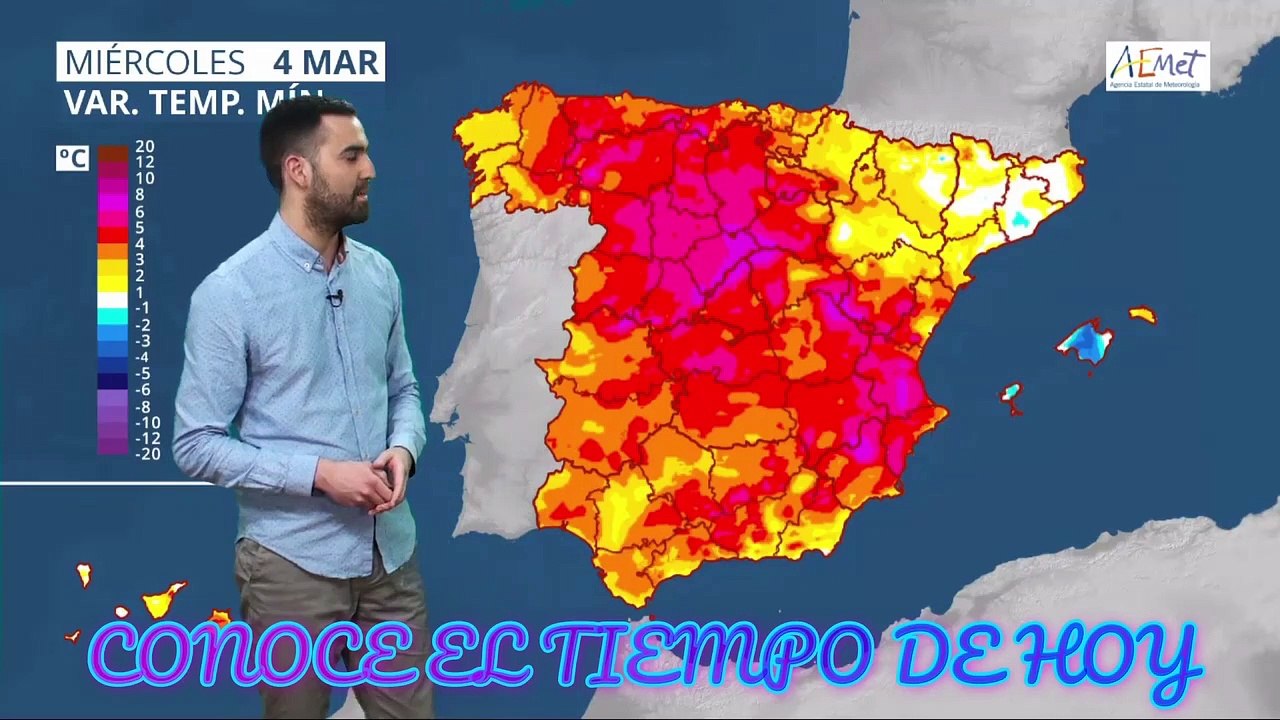Conoce El Tiempo de Hoy Miércoles 4 de Marzo de 2020