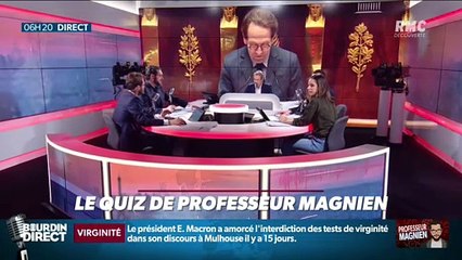Où a-t-on entendu hier soir : "Obstruction, obstruction... est-ce que j'ai une gueule d'obstruction ?" ... Relevez le quiz du Président Magnien ! - 04/03