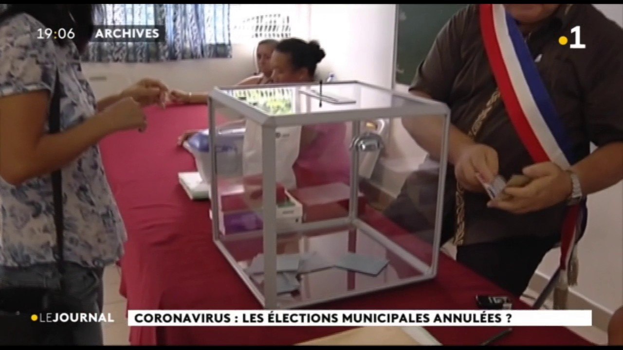 l’hypothétique report des élections municipales...