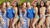 Kajol's mother Tanuja looks stunning in Bikini while celebrating daughter's birthday | FilmiBeat