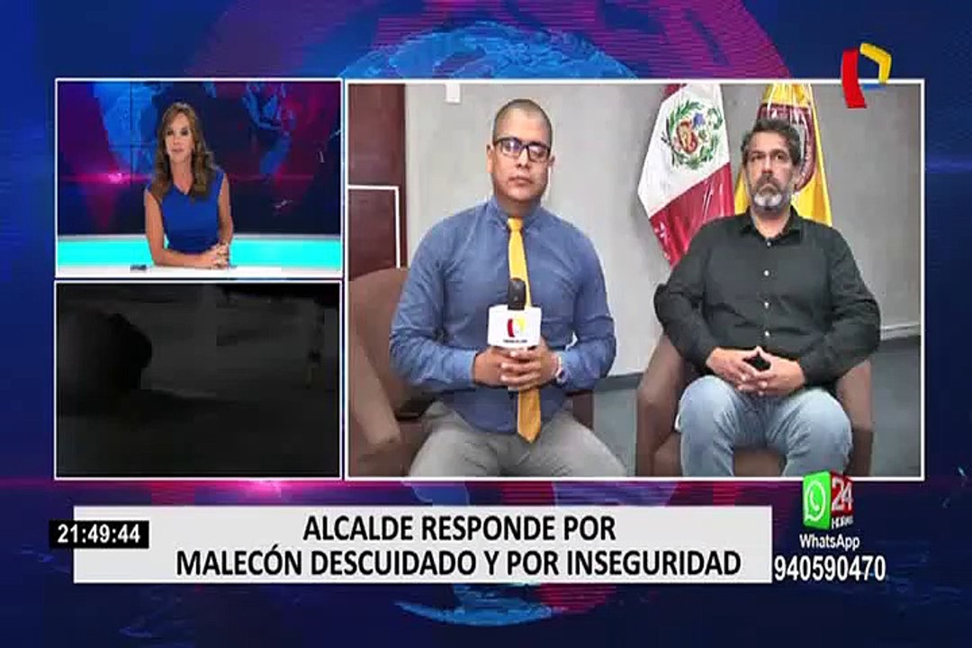 Alcalde de Barranco se pronuncia  tras robo a deportistas en el Malecón