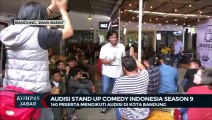 AUDISI STAND UP COMEDY DI KOTA BANDUNG DIIKUTI 140 PESERTA
