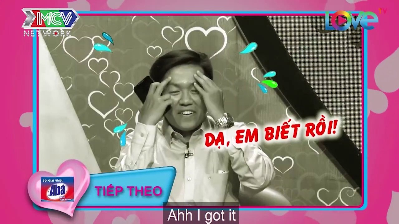 The host gets angry because the guy doesn't like western girl