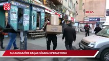 Sultangazi'de kaçak sigara operasyonu