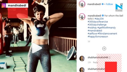 Mandira Bedi's latest workout video will pump you up, watch