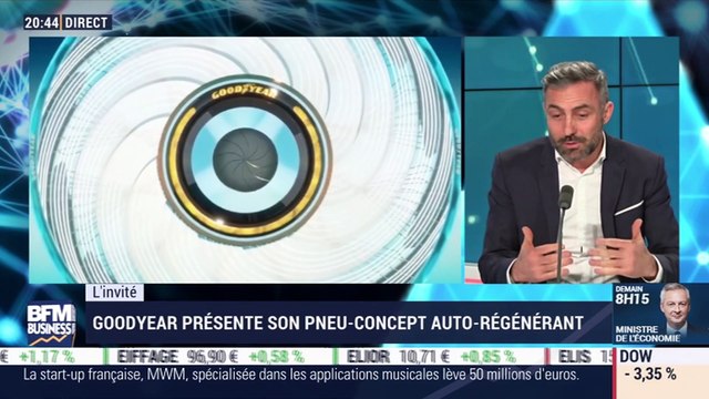 Jean-Denis Perche (Goodyear) : Goodyear présente son pneu-concept auto-régénérant - 03/03