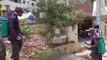 Corona infected techie's house and apartment were sanitised  | Corona | Bengaluru
