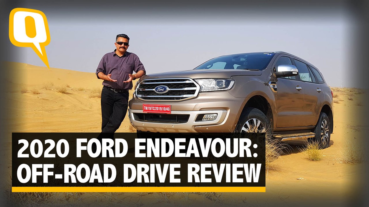 2020 Ford Endeavour First-Drive Review Off-Road...
