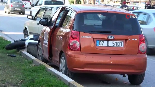 Kaza sonrası takdir edilesi tepki: Yeter ki o kadına bir şey olmasın