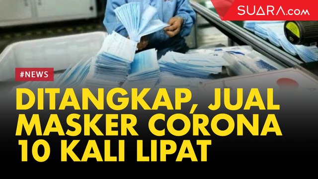Jual Masker dengan Harga 10 Kali Lipat, Tiga Pelaku Dibekuk